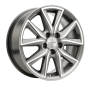 Легковой диск Khomen Wheels KHW1706 7x17 5x114,3 ET39 60,1 G-Silver-FP